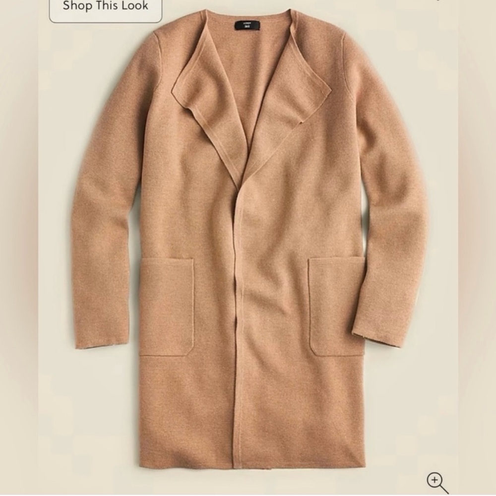 J. Crew Camel Knit Sweater